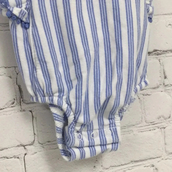 Carters Stripe Criss Cross Romper size 18M - Picture 3 of 6